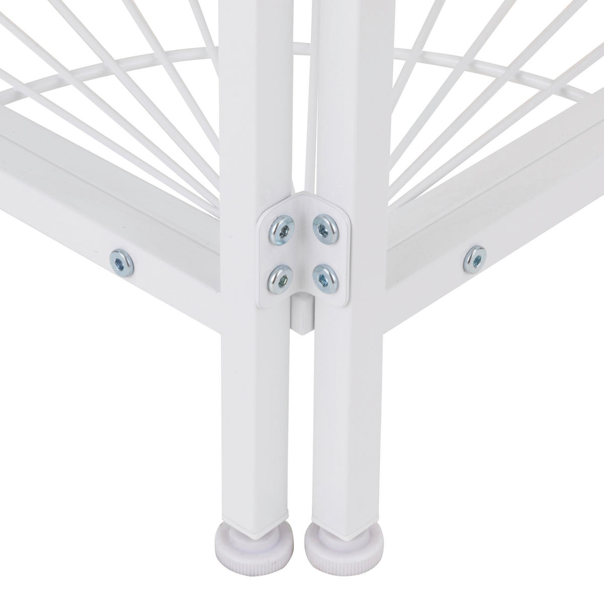 GARDEROBE  in 46/180/46 cm  - Eichefarben/Weiß, Design, Holzwerkstoff/Metall (46/180/46cm) - MID.YOU