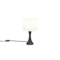 BORDSLAMPA Sabia 20/37,2 cm   - vit/svart, Basics, metall/textil (20/37,2cm) - Trio Leuchten