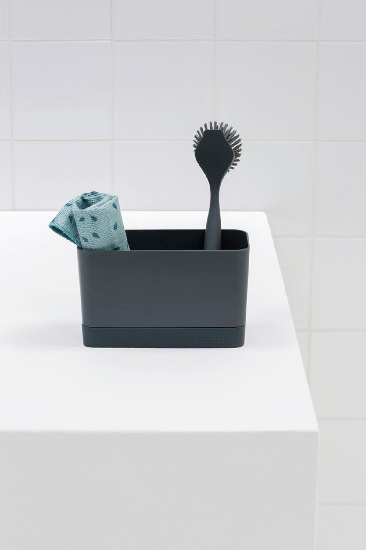 SPÜLORGANIZER   - Dunkelgrau, Design, Kunststoff (8,5/19/11,5cm) - Brabantia