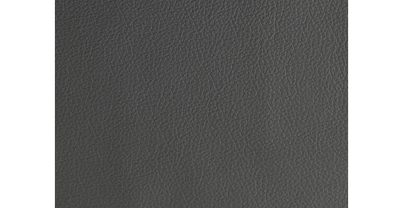 ECKSOFA in Echtleder Anthrazit  - Anthrazit/Alufarben, Design, Leder/Metall (239/271cm) - Cantus