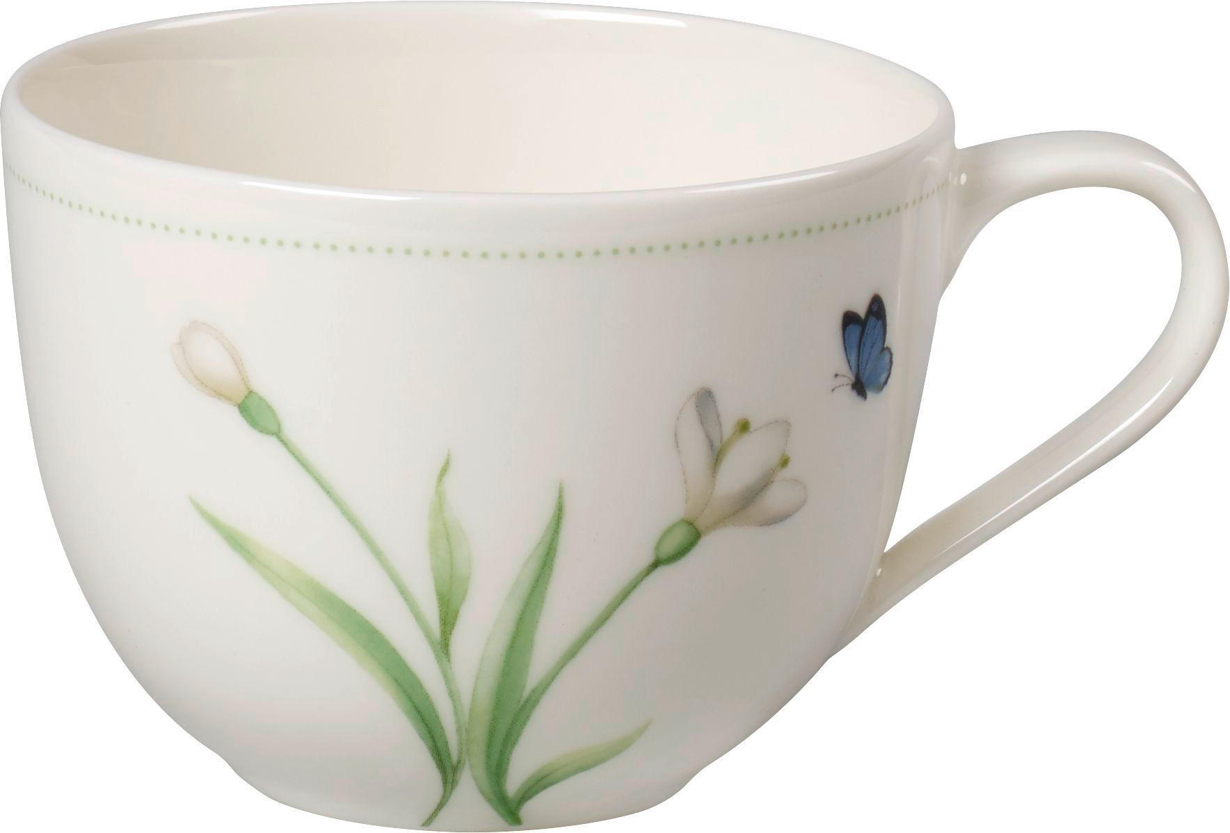ŠOLJICA ZA KAFU   230 ml  - zelena/bela, Lajfstajl, keramika (0,230l) - Villeroy & Boch