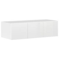 AUFSATZSCHRANK 136/39/54 cm  in  - Weiß Hochglanz/Weiß, KONVENTIONELL, Holzwerkstoff (136/39/54cm) - James Wood