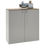 HÄNGESCHUHSCHRANK 93/94/36 cm  - Sandfarben/Eichefarben, Design, Holz/Holzwerkstoff (93/94/36cm) - Dieter Knoll