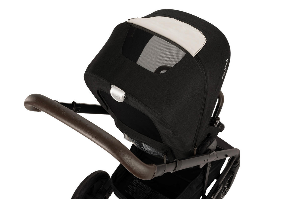 KOMBIKINDERWAGEN Mixx Next  - Schwarz, Basics, Textil/Metall (60/110/82cm) - Nuna