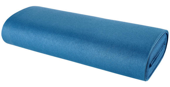 VORHANGSTOFF per lfm Verdunkelung  - Blau, Basics, Textil (140cm) - Esposa