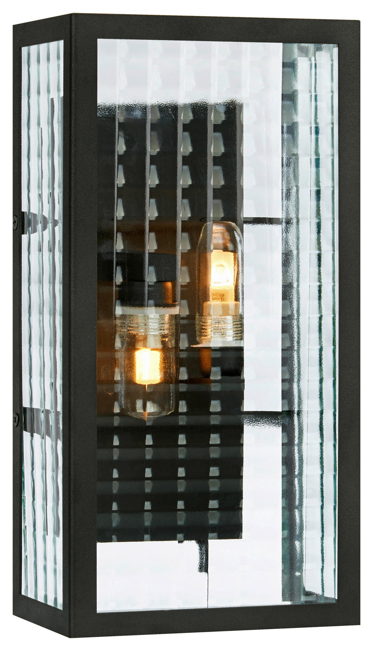 Markslöjd Wandleuchte Fulham Klar, Schwarz 15.2x30x12 cm