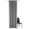 FERTIGVORHANG LUNA blickdicht 140/245 cm   - Grau, KONVENTIONELL, Textil (140/245cm) - Dieter Knoll