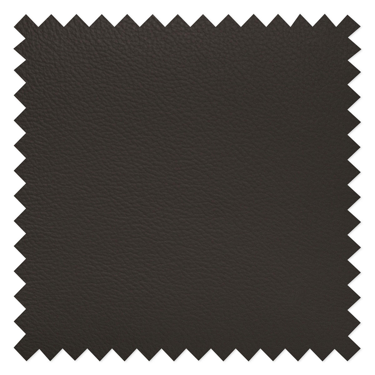 ECKSOFA in Lederlook Echtleder Dunkelbraun  - Chromfarben/Dunkelbraun, Design, Leder/Textil (242/176cm) - Livetastic