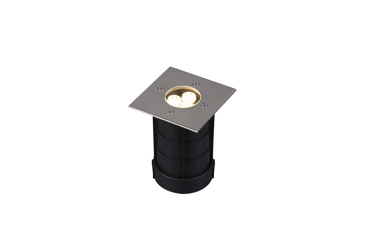 LED-AUßENLEUCHTE Belaja 11/14 cm   - Nickelfarben, Basics, Metall (11/14cm) - Trio Leuchten
