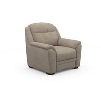 KRESLO, textil, taupe - čierna/taupe, Design, textil/plast (101/99/99cm) - Cantus