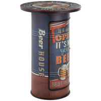 BAR  višebojna   - višebojna/crna, Trendi, metal/pločasti materijal (60/89/60cm) - Xora