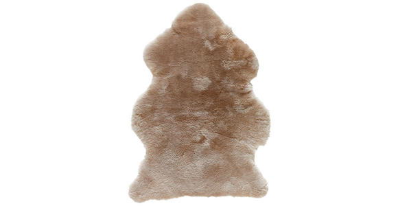 SCHAFFELL 60/90 cm Sidney  - Schlammfarben, Trend, Fell (60/90cm) - Linea Natura