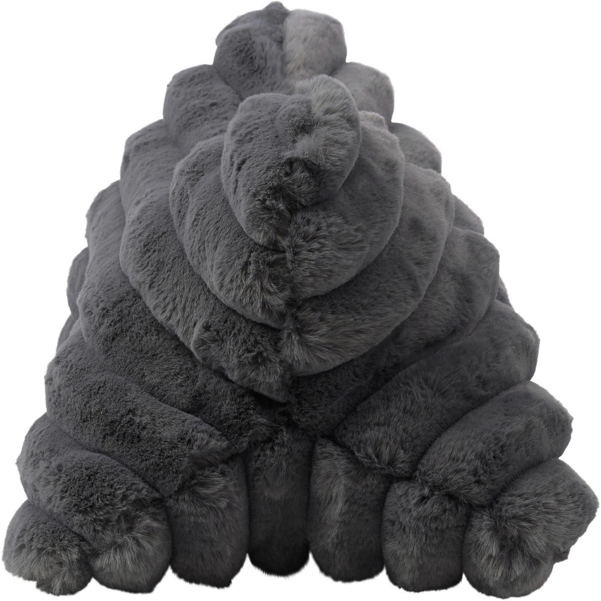 ZIERKISSEN 40/25 cm  - Anthrazit, Basics, Textil (40/25cm) - Novel