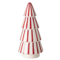 DEKOBAUM  - Rot/Weiß, Basics, Keramik (9/9/19,5cm) - Boltze Home