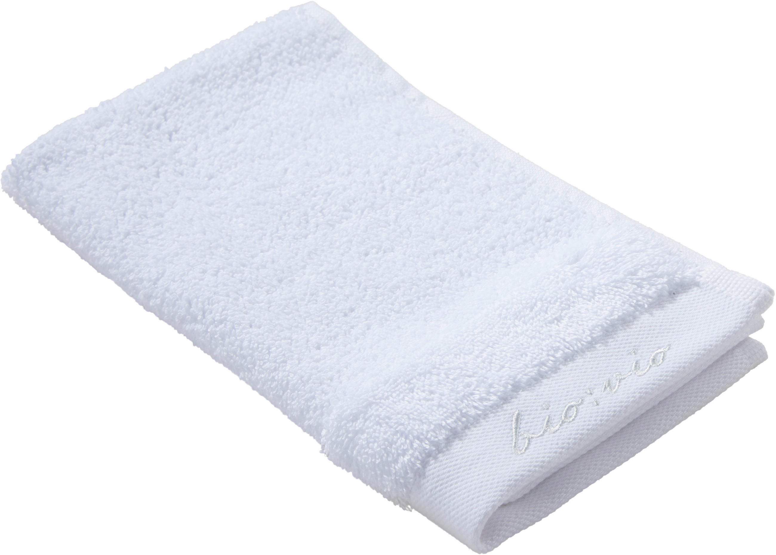 GÄSTHANDDUK Bonita vit 30/50 cm  - vit, Natur, textil (30/50cm) - Bio:Vio