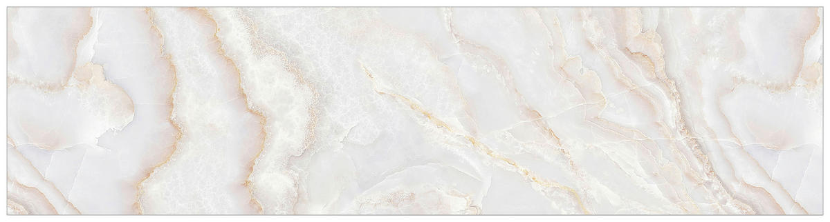 KÜCHENRÜCKWAND  - Sandfarben/Beige, Basics, Kunststoff/Metall (210/53,7/0,6cm) - Fani