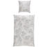 BETTWÄSCHE Makosatin Braun, Grau 155/220 cm - Braun/Grau, KONVENTIONELL, Textil (155/220cm) - Estella