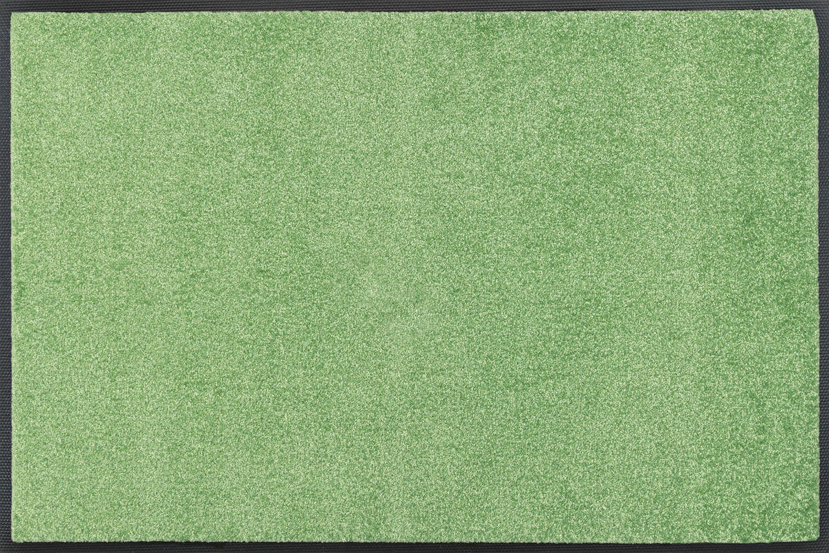 FUßMATTE 40/60 cm  - Grün, Basics, Kunststoff/Textil (40/60cm) - wash+dry