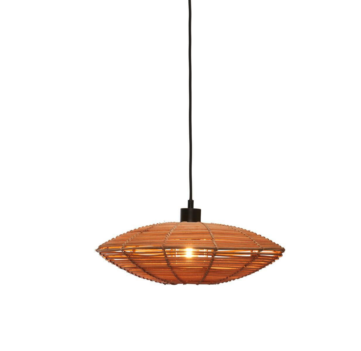 HÄNGELEUCHTE GOOD&MOJO 40/40/10 cm   - Naturfarben, Trend, Holz (40/40/10cm) - Good & Mojo