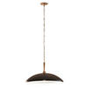 HÄNGELEUCHTE  - Champagner/Schwarz, KONVENTIONELL, Metall (225,9/33/50,8cm) - Elstead Lighting