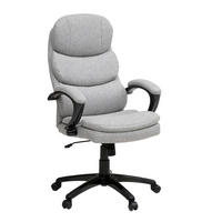 KANCELÁŘSKÉ KŘESLO, tkaná látka, šedá, černá - šedá/černá, Moderní, kov/textil (70/115-123/77cm) - MID.YOU