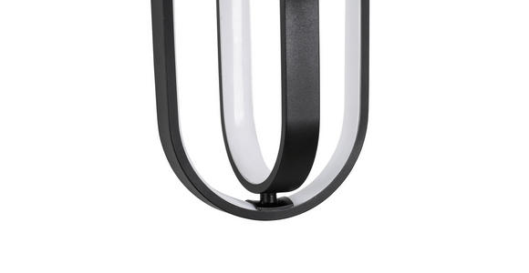 LED-HÄNGELEUCHTE 34/250 cm - Schwarz, Design, Kunststoff/Metall (34/250cm) - Novel