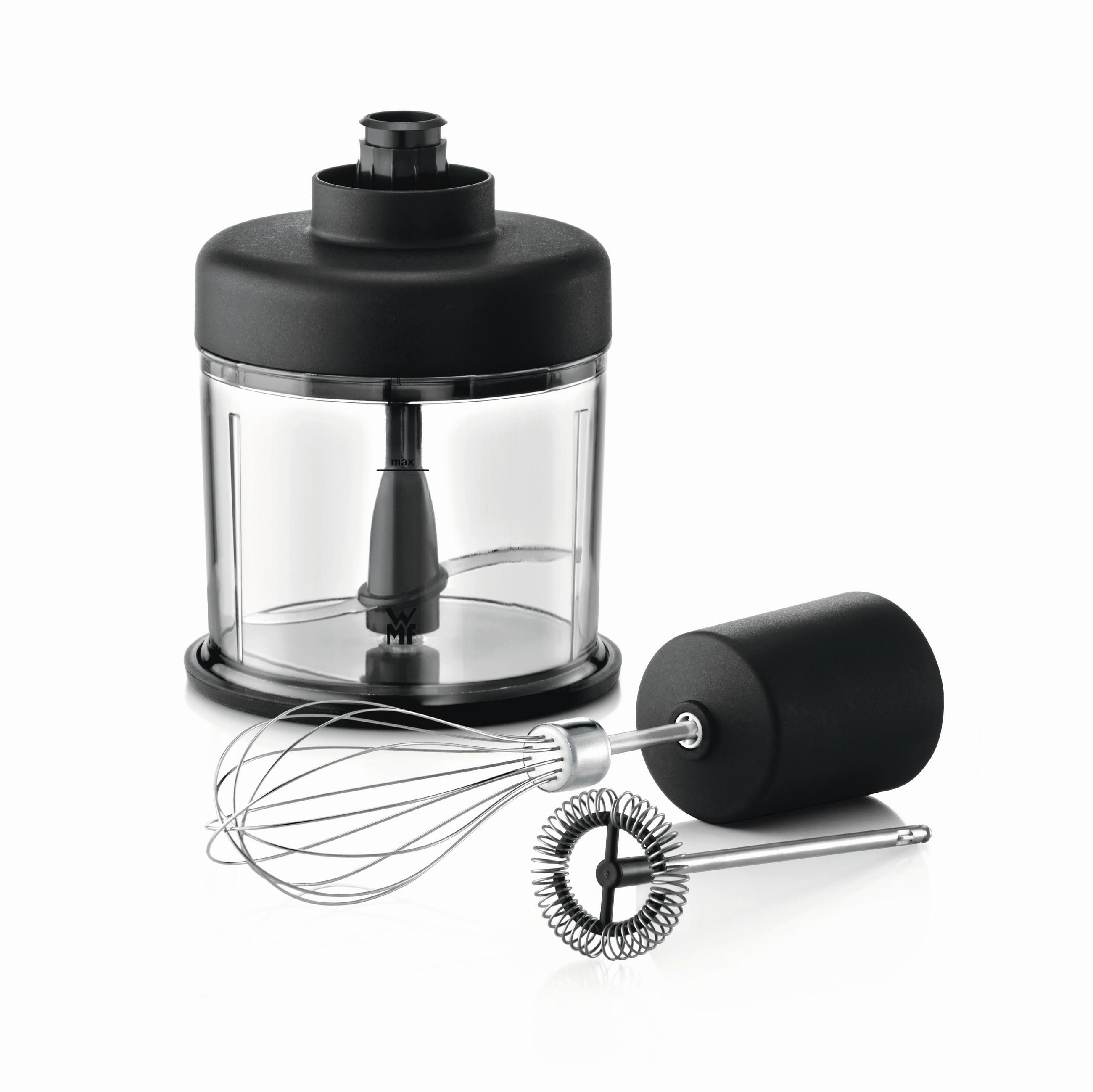 STABMIXER-SET Lineo 5-teilig  - Edelstahlfarben, Design, Metall (42cm) - WMF