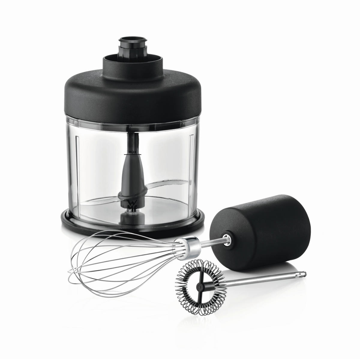 STABMIXER-SET Lineo 5-teilig  - Edelstahlfarben, Design, Metall (42cm) - WMF