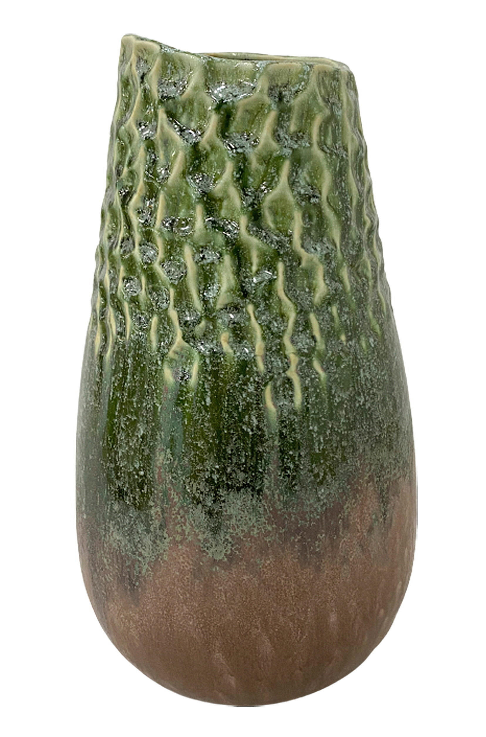 VAZĂ 30 cm  - verde, Lifestyle, ceramică (17/30cm)