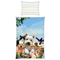 DĚTSKÉ POVLEČENÍ 140/200 cm  - vícebarevná, Konvenční, textil (140/200cm)