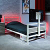METALLBETT 90/190 cm  in Weiß  - Weiß, MODERN, Metall (90/190cm) - X Rocker