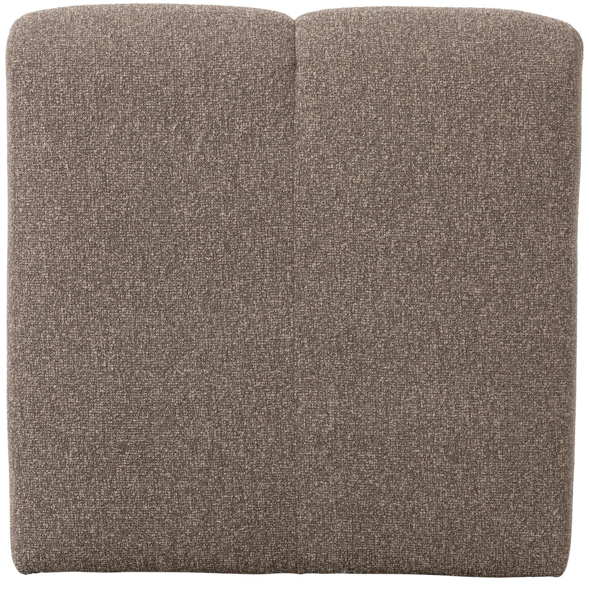 SITZBANK in Textil Braun  - Schwarz/Braun, MODERN, Kunststoff/Textil (84/83/73cm) - Livetastic