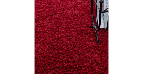 HOCHFLORTEPPICH 80 cm Life 1500 Rot  - Rot, KONVENTIONELL, Textil (80cm) - Novel