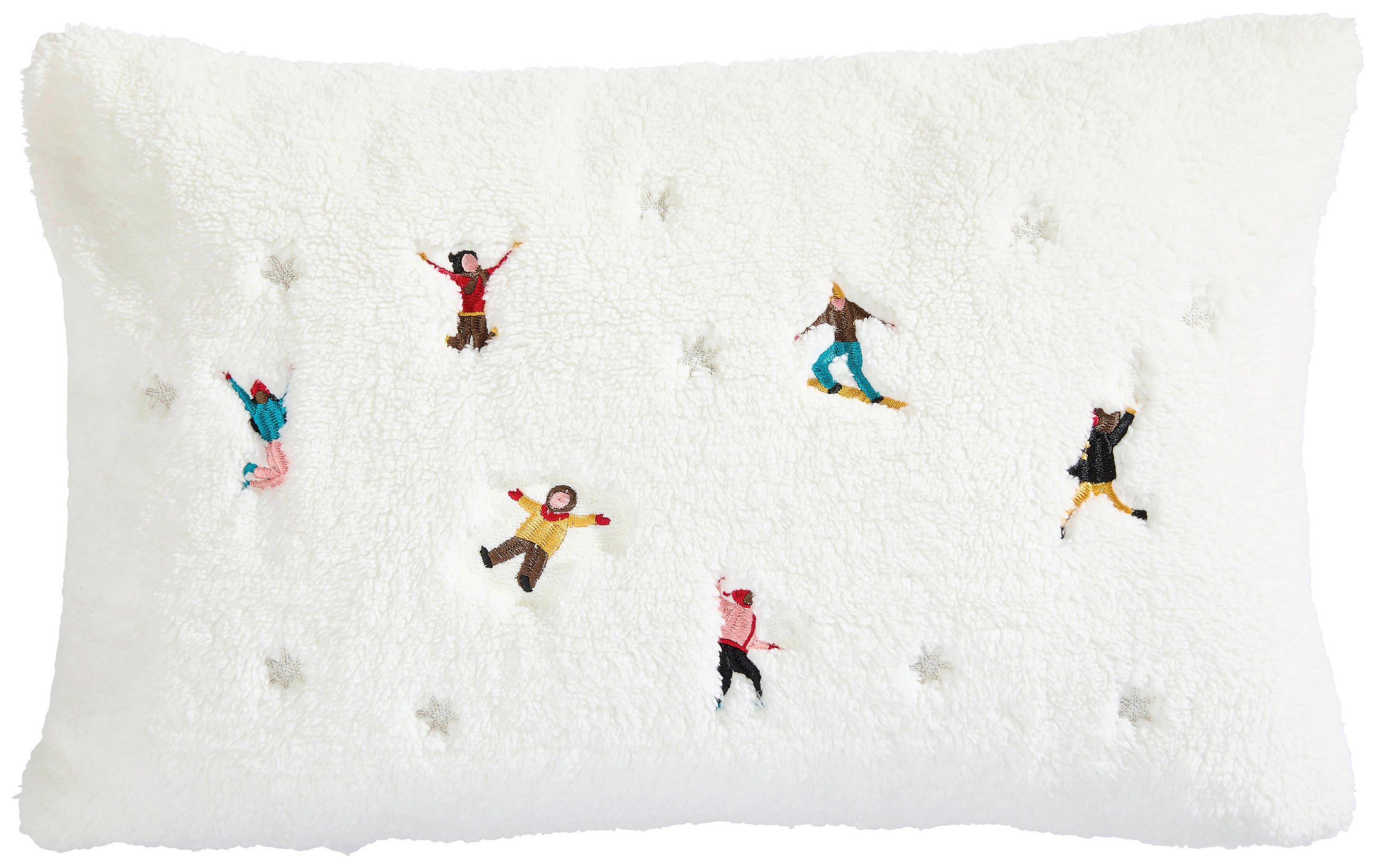 KISSENHÜLLE  - Weiß, Design, Textil (40/60cm) - X-Mas