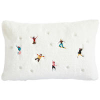 KISSENHÜLLE  - Weiß, Design, Textil (40/60cm) - X-Mas