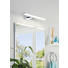 LED NÁSTĚNNÉ SVÍTIDLO - bílá/barvy chromu, Design, kov/umělá hmota (40/4cm) LED NÁSTĚNNÉ SVÍTIDLO - bílá/barvy chromu, Design, kov/umělá hmota (40/4cm)