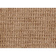 ECKSOFA in Webstoff Orange 182/279 cm - Schwarz/Orange, KONVENTIONELL, Textil/Metall (182/279cm) - Hom`in