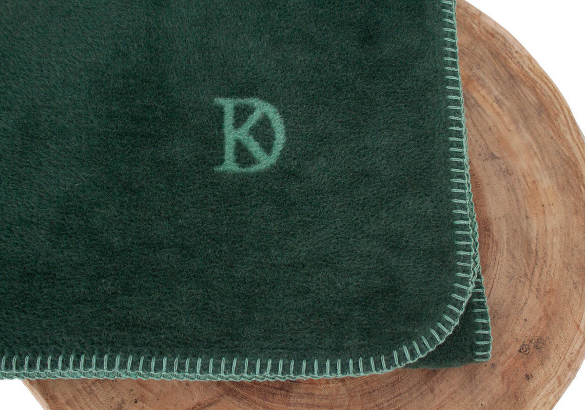 WOHNDECKE FRAME 150/200 cm  - Grün, Design, Textil (150/200cm) - Dieter Knoll