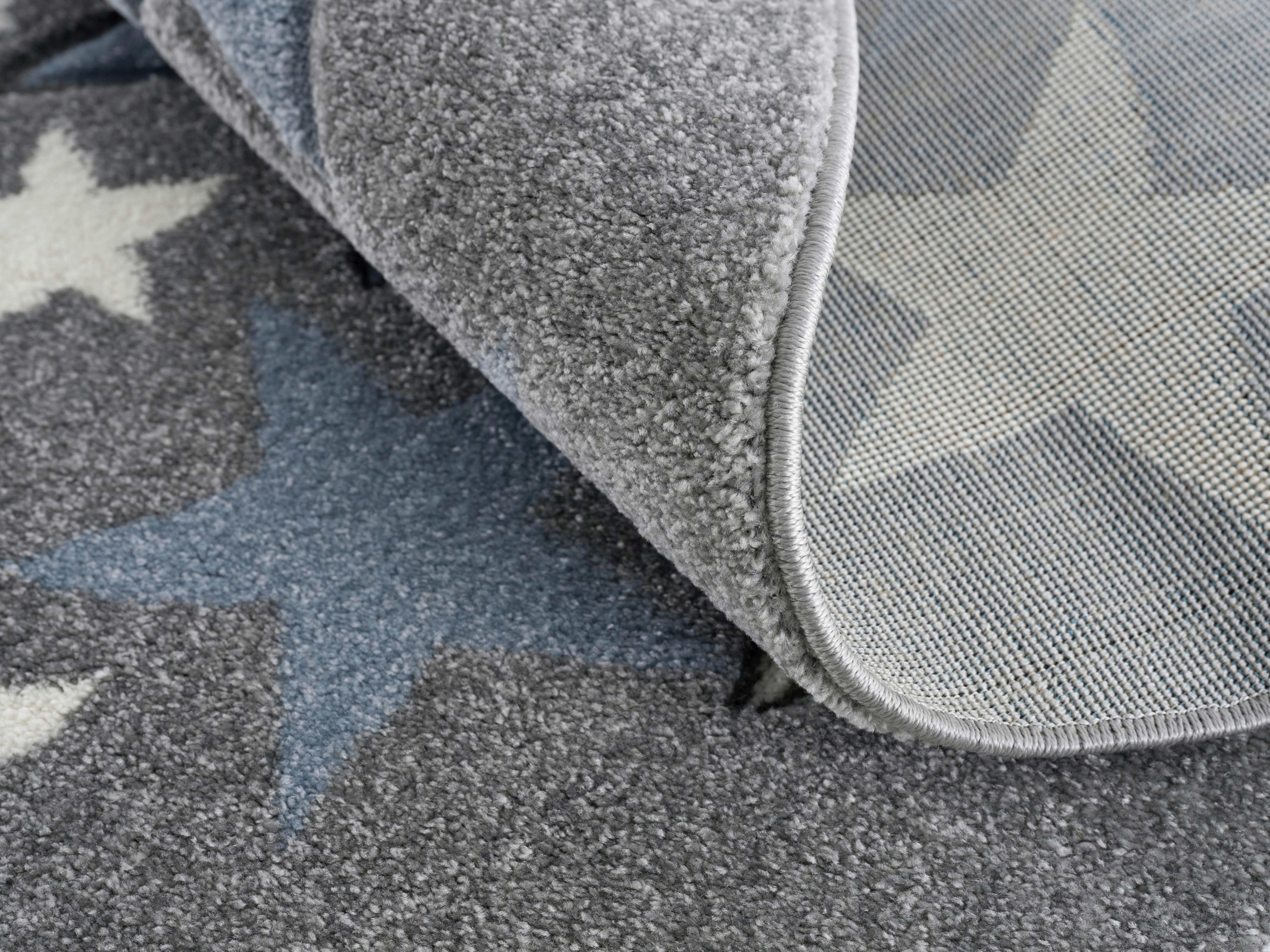 KINDERTEPPICH Happy Rugs  - Silberfarben, Trend, Textil (160cm)