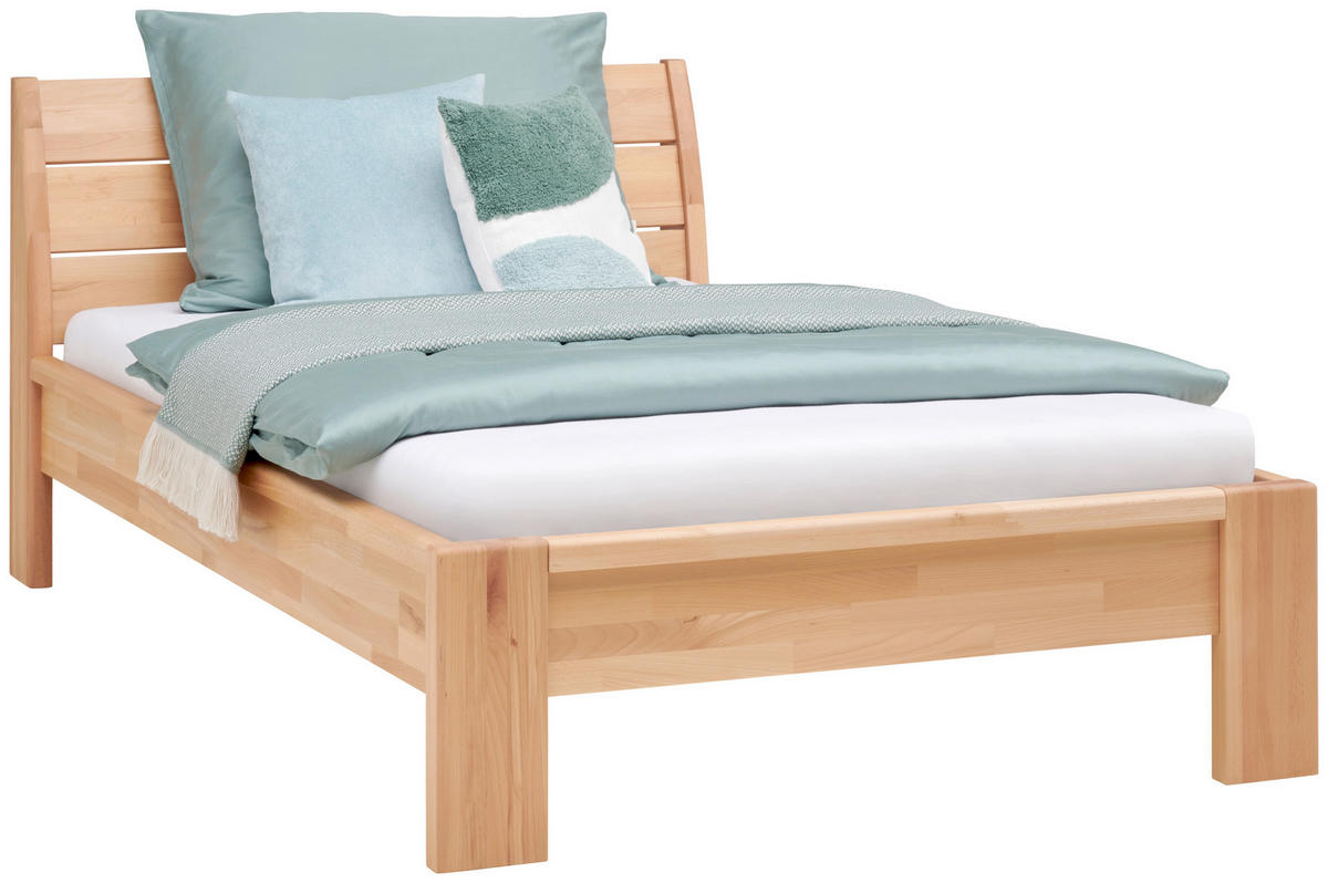 KREVET   120/200 cm   jezgra bukve  - jezgra bukve, Moderno, drvo (120/200cm) - MID.YOU