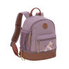 KINDERRUCKSACK Adventure Mini  - Lila/Braun, Basics, Textil (24,5/15,5/27cm) - Lässig