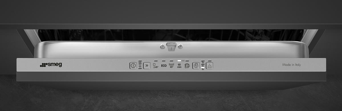 GESCHIRRSPÜLER STL251CDE  - Edelstahlfarben, Basics, Metall (59,8/81,8/54,5cm) - SMEG