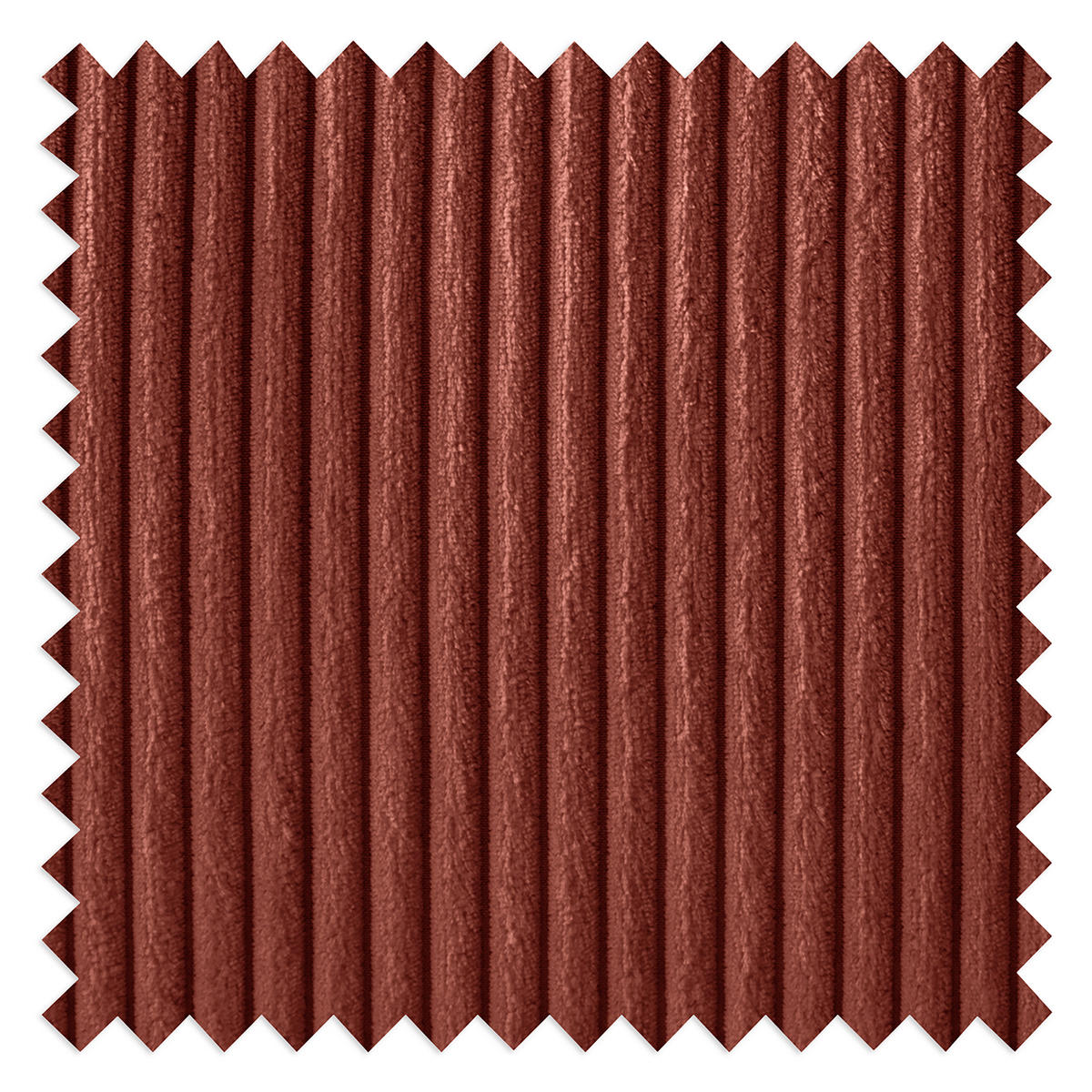 SESSEL in Cord Rot  - Rot/Schwarz, Design, Textil/Metall (88/85/92cm) - Livetastic