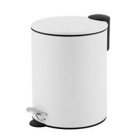 KANTA SA PAPUČICOM  5 l   - bela, Osnovno, metal (20,5/27,5cm) - Homeware