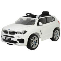 AUTO NA AKUMULATOR BMW X5   - bijela, Basics, metal/plastika (133,5/69/60cm)