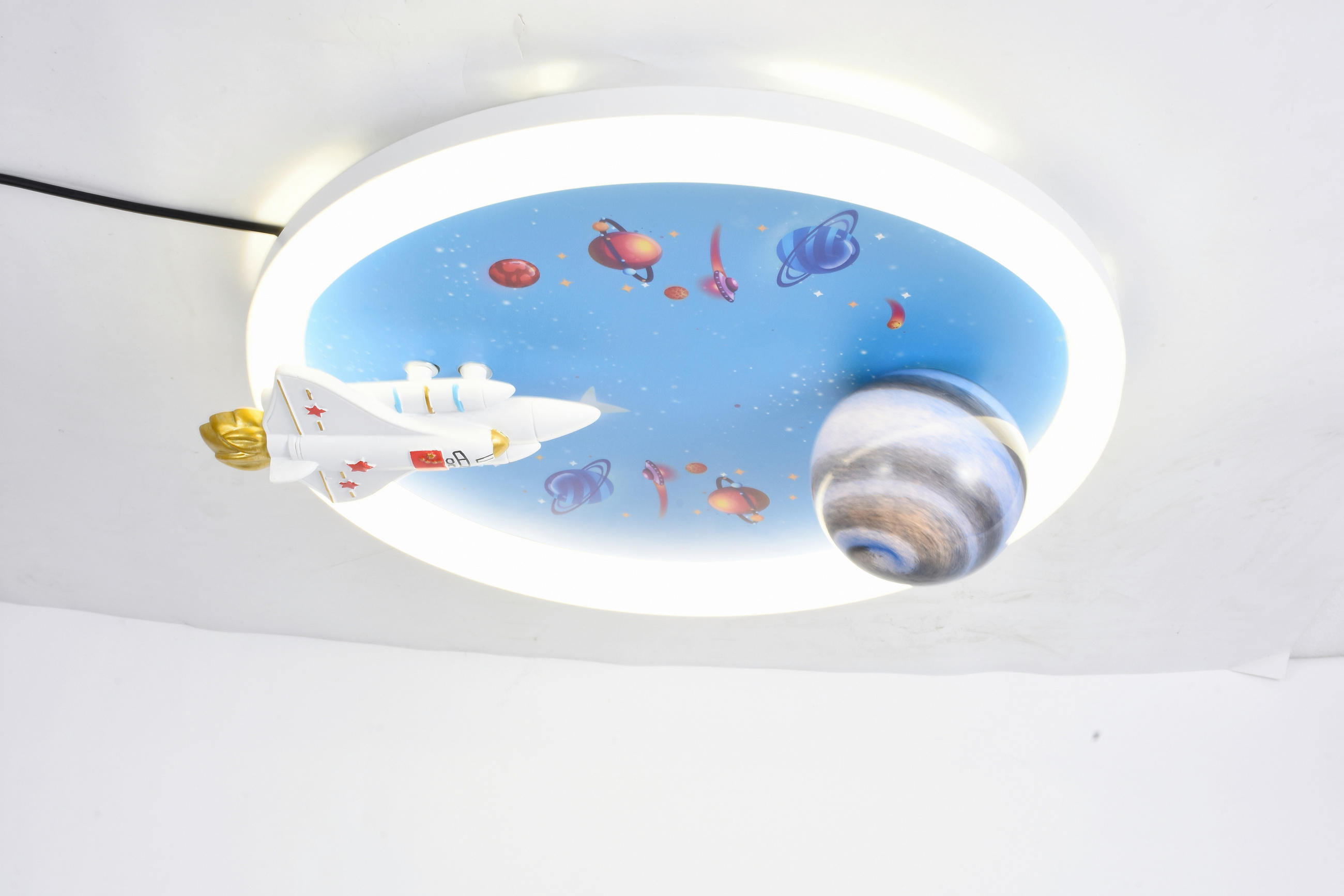 LED SVJETILJKA STROPNA DJEČJA  - Design, metal/plastika (50/15/50cm)