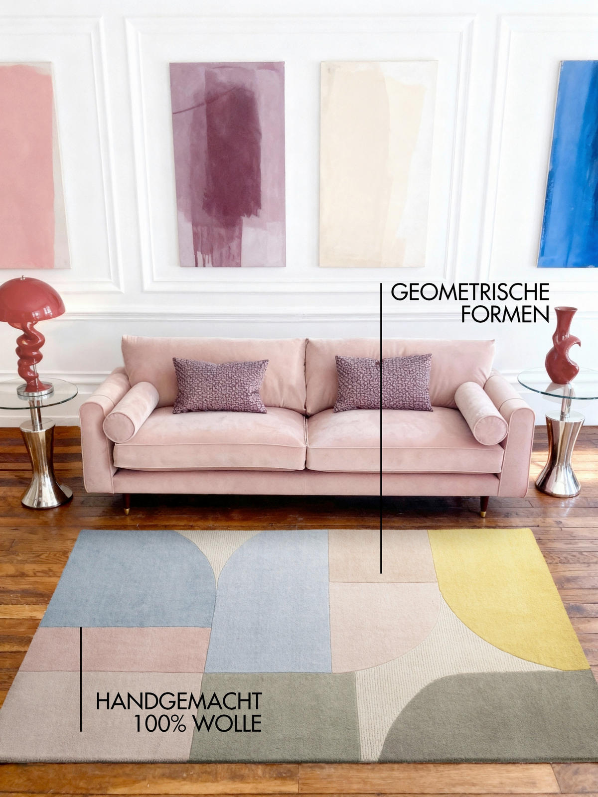 WOLLTEPPICH 120/170 cm Westminster Piccadilly Creme, Multicolor rechteckig  - Multicolor/Creme, Basics, Textil (120/170cm) - Ted Baker