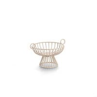 OBSTKORB  - Beige, Basics, Metall (25,3/20,5/15cm) - Zeller Present