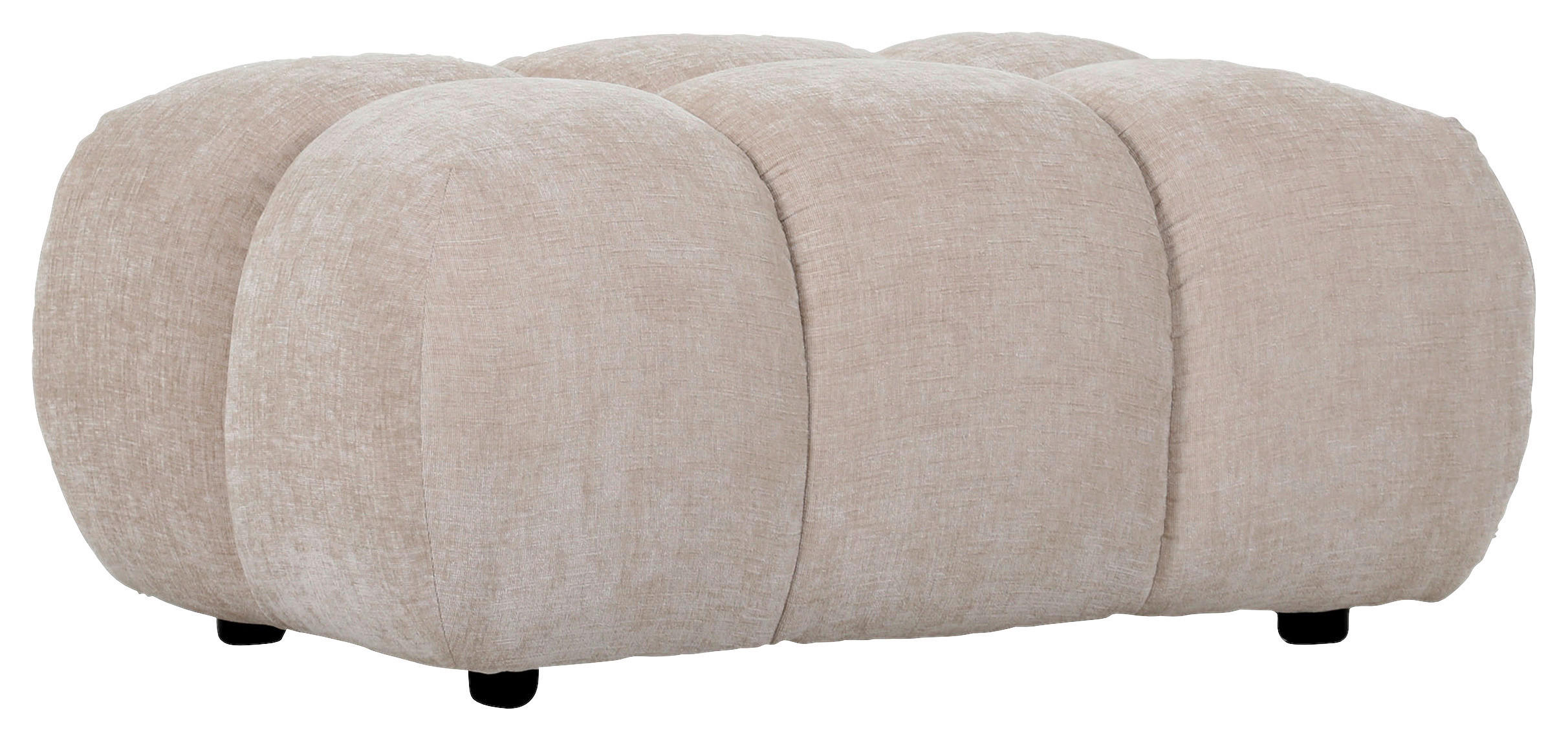 PALL i textil beige  - beige/svart, Klassisk, textil/plast (86/42/57cm) - Carryhome