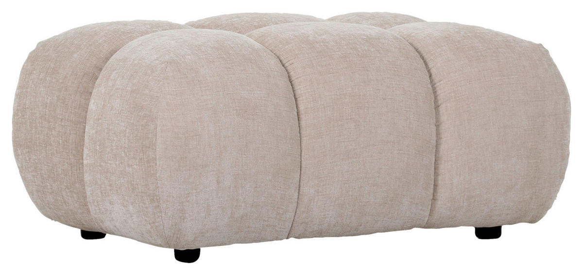 PALL i textil beige  - beige/svart, Klassisk, textil/plast (86/42/57cm) - Carryhome